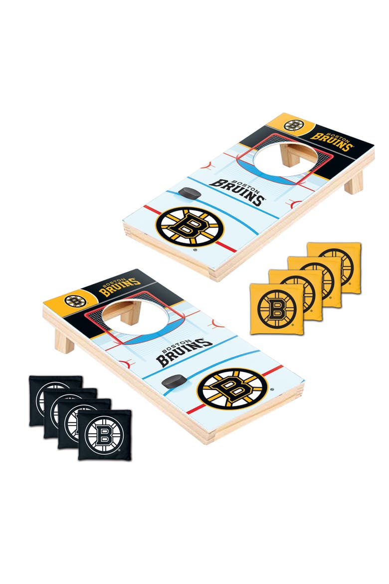 Boston Bruins NHL Tabletop Cornhole, Alternate, color, Multicolor