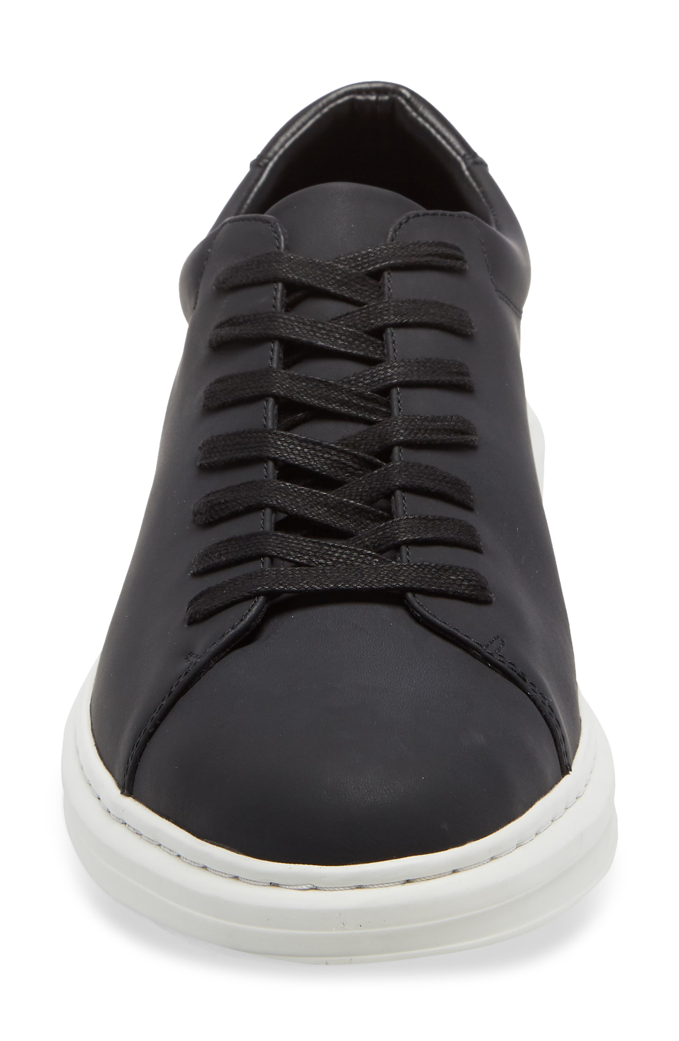 Venice Low-Top Sneaker, Alternate, color, BLACK/ WHITE