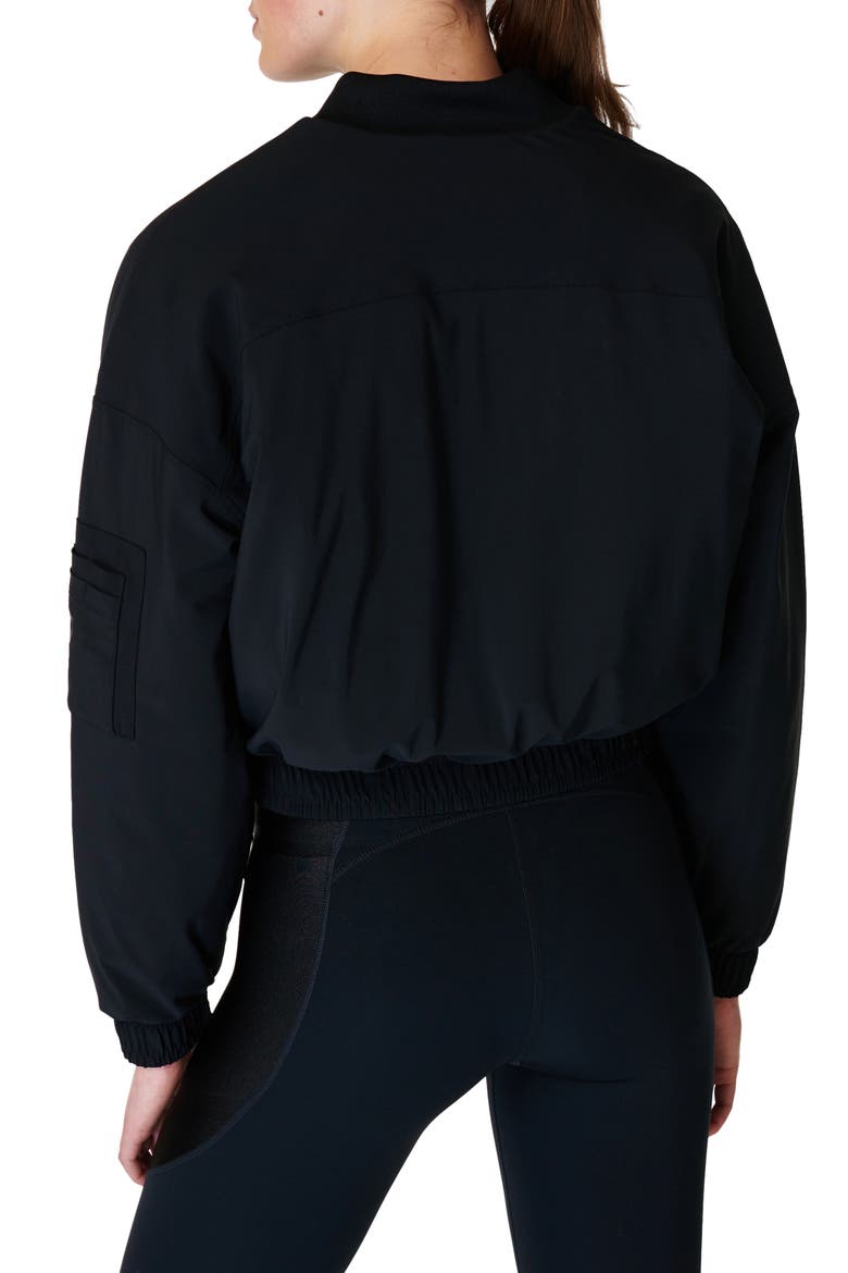 Explorer Bomber Jacket, Alternate, color, BLACK