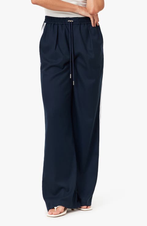 Wide Leg Track Pants