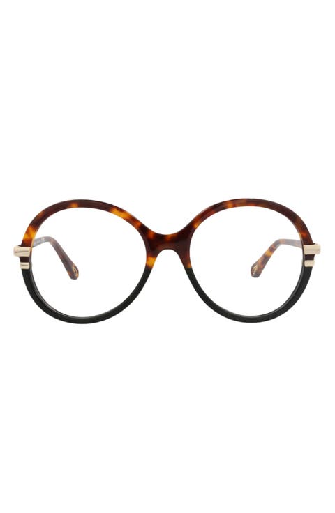 54mm Round Optical Glasses