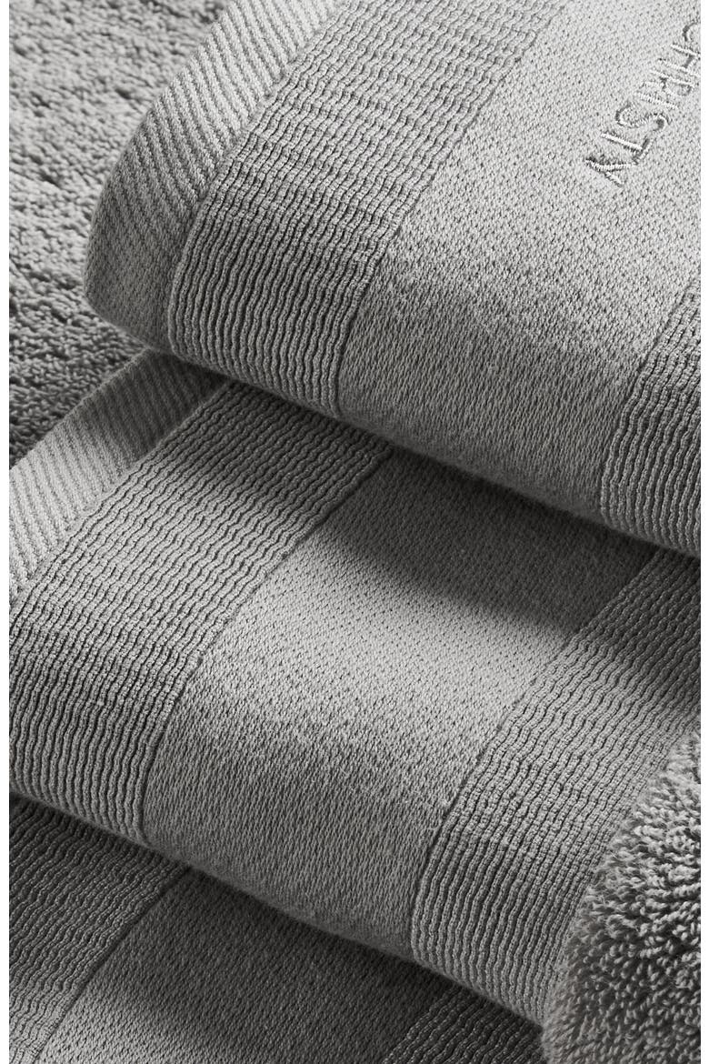 Signature Luxury 100% Cotton Bath Towels, Alternate, color, Opal Gray