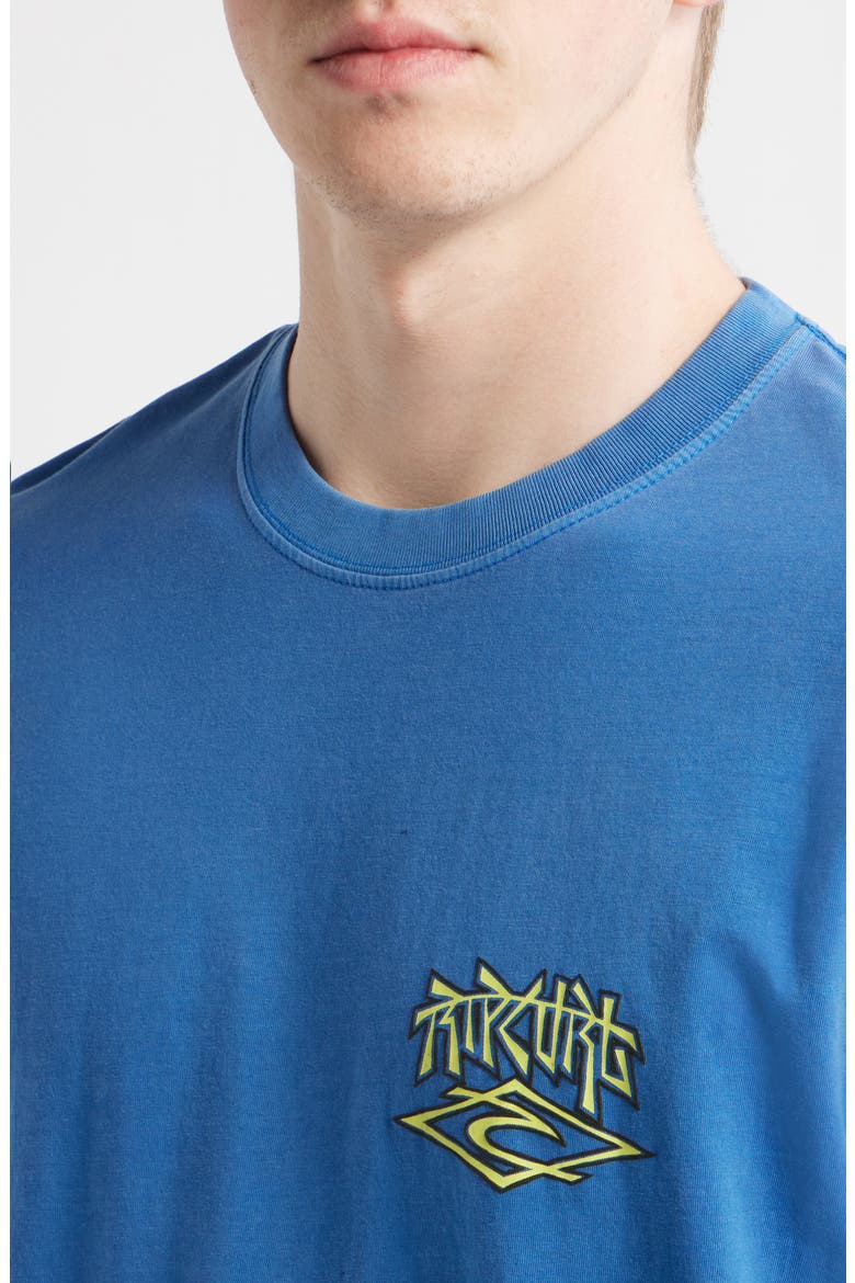 Liquid Trips Arch Cotton Graphic T-Shirt, Alternate, color, ROYAL BLUE