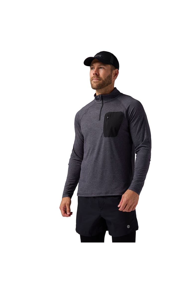 Destination 1/4-Zip Top - Men's, Alternate, color, Turbulence