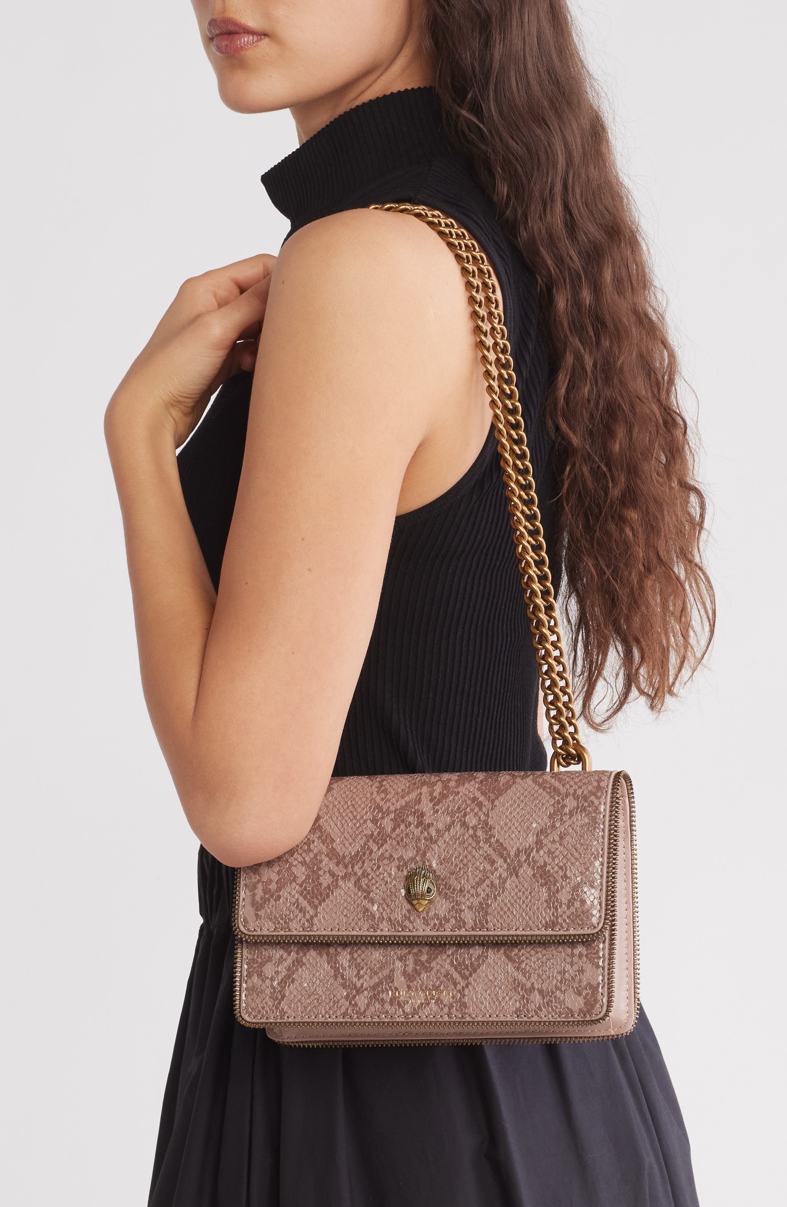 Kurt Geiger London Small Shoreditch Convertible Shoulder Bag, Alternate, color, 