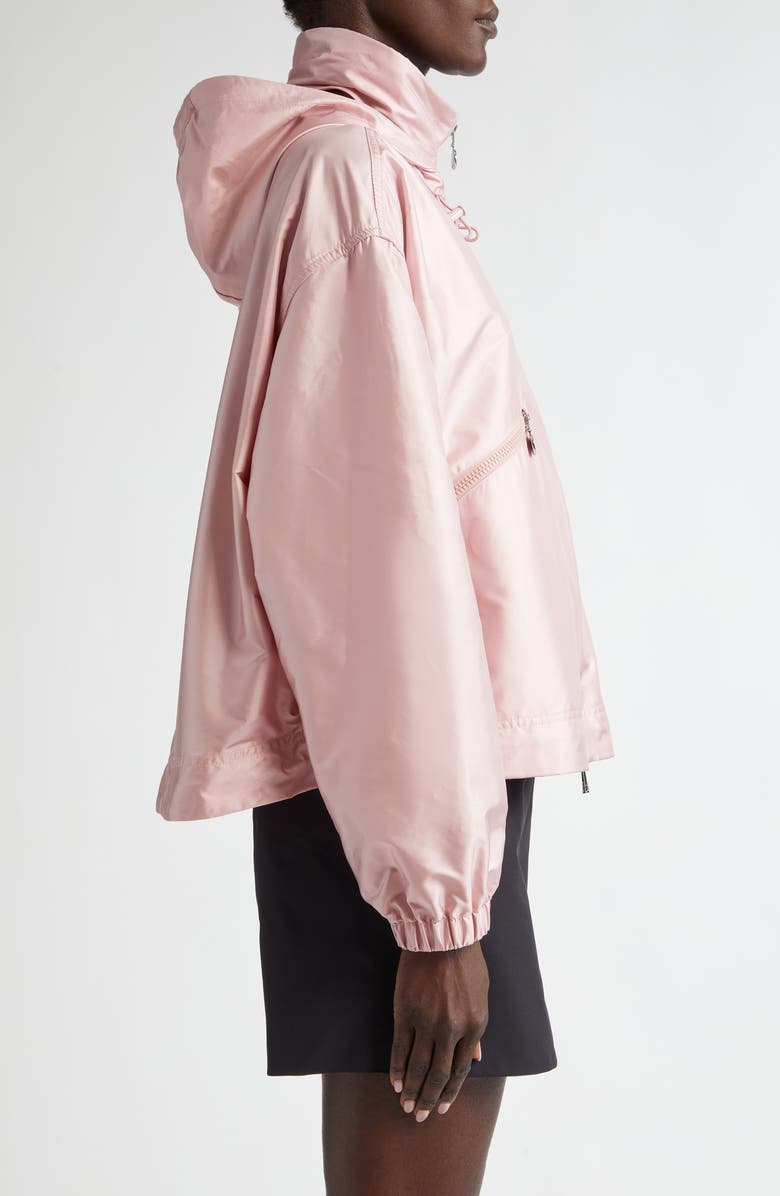 Moncler Hemar Hooded Jacket, Alternate, color, Pink