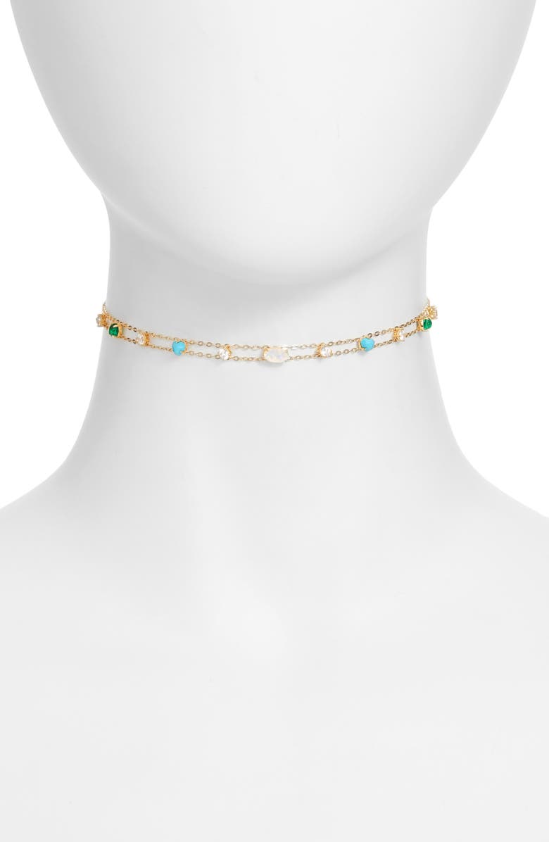 Nadri Jeweled Choker, Main, color, 