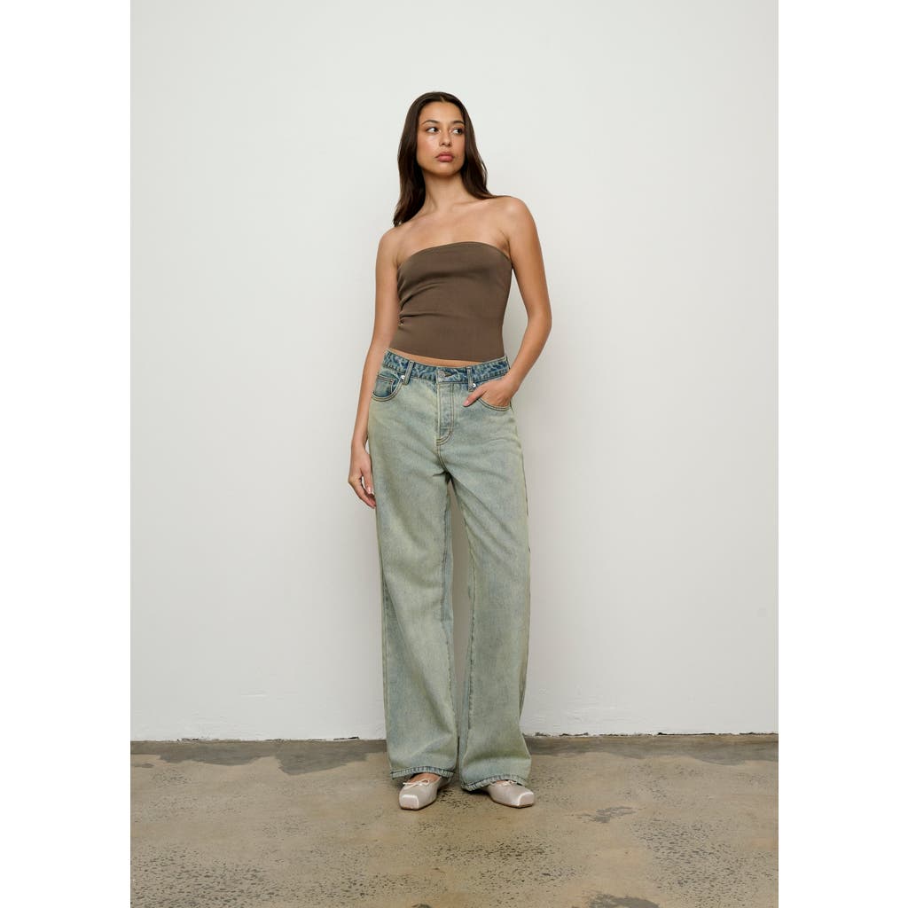 One Of Others Lima Strapless Top