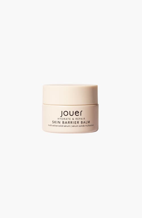 Jouer Cosmetics Skin Barrier Balm Multi-active Solid Serum Deluxe In Transparent