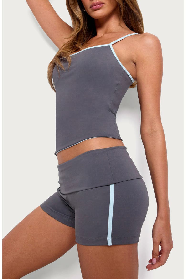 Ambar Contrast Reversible Tank, Alternate, color, CHARCOAL-AND-LIGHT-BLUE