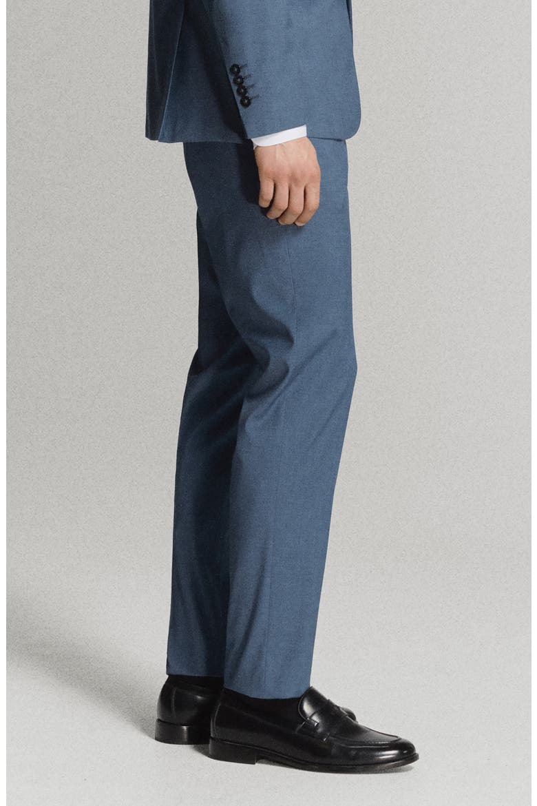 Milan Slim Fit Suit Pants, Alternate, color, INDIGO BLUE