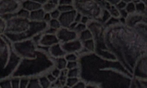 Ted Baker Mave Lace Overlay Cardigan In Black