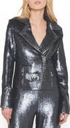 AS by DF Lullaby Sequin Moto Jacket