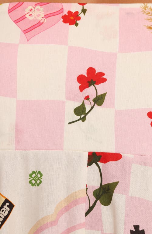 Petal And Pup Petal & Pup Jaymes Cotton Maxi Dress In Pink