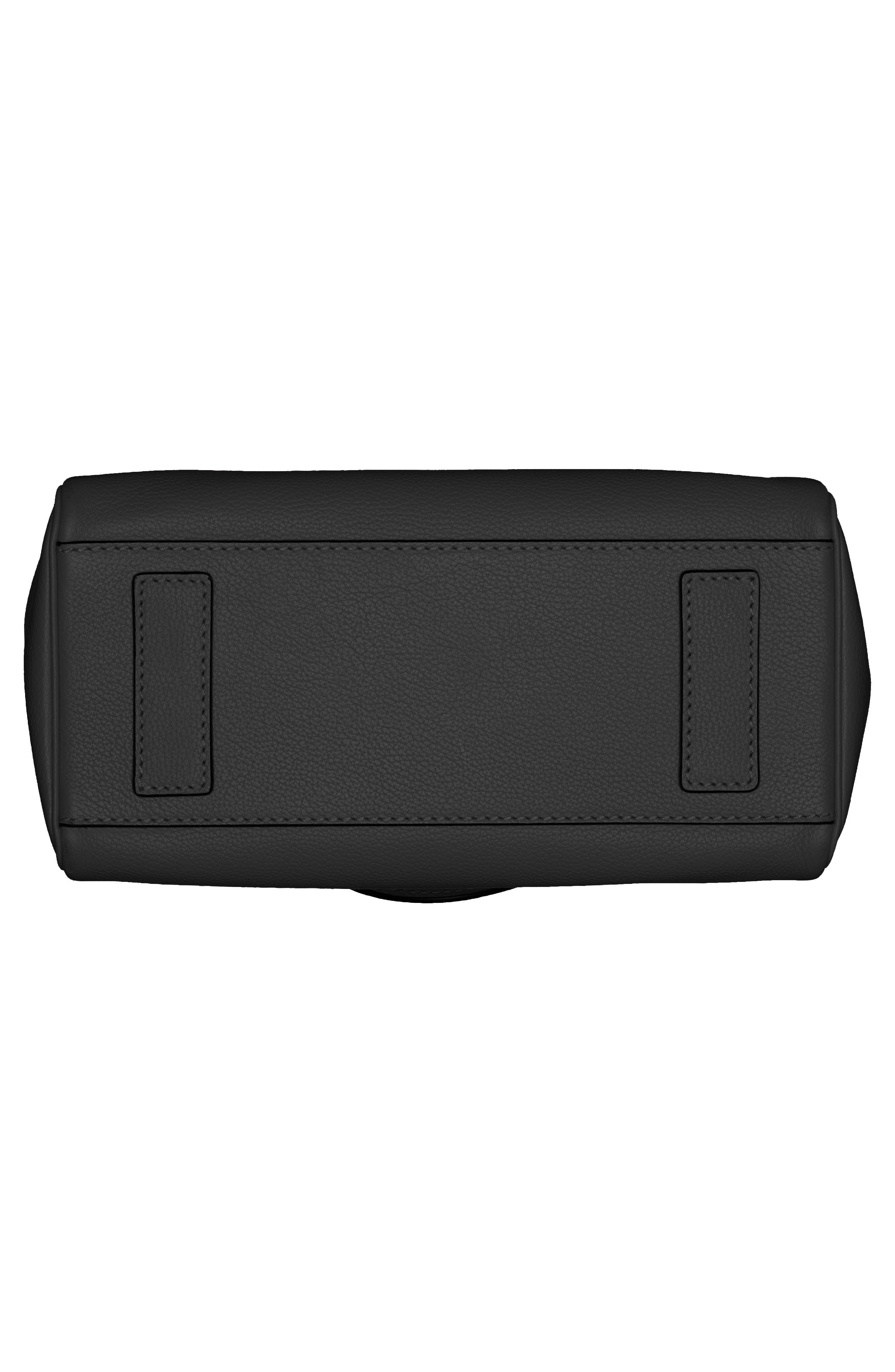 Versace La Medusa Medium Leather Top Handle Bag, Alternate, color, 