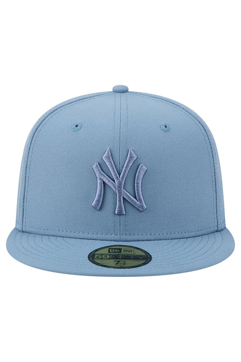 Men's New Era Blue New York Yankees Color Pack 59FIFTY Fitted Hat, Alternate, color, Blue