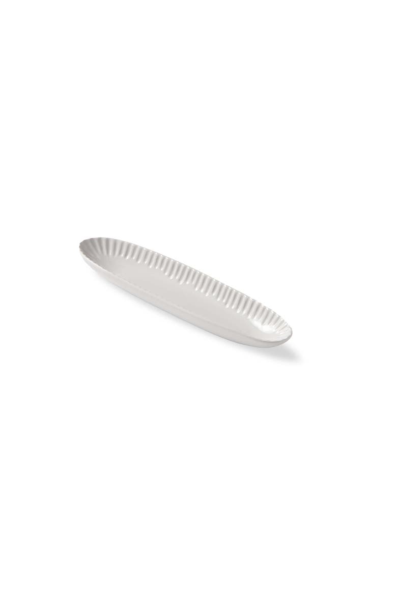 Vista Oval Antipasti Dish Grey Serveware Bowl for Entertaining, Main, color, Grey