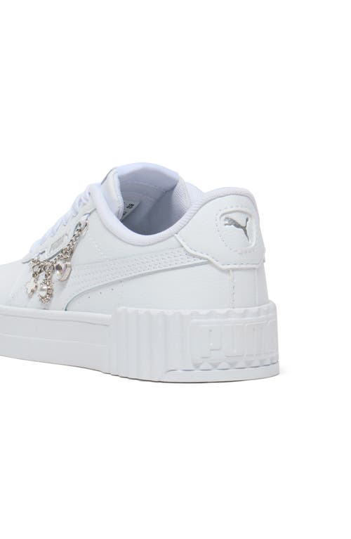 Puma Kids' Carina 3.0 Sneaker In White