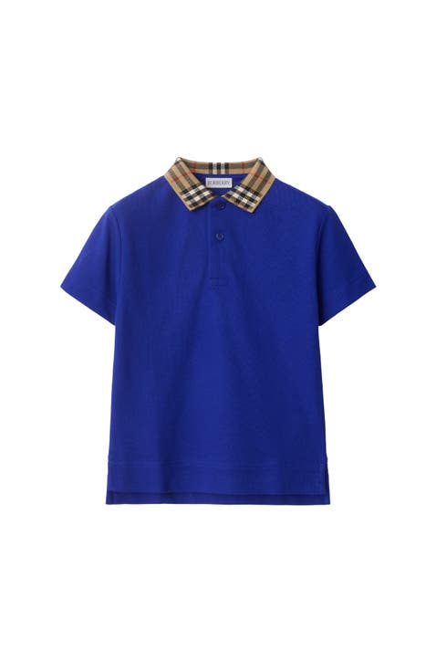 【BURBERRY】アイコンストライプキッズ2Y 92cm 美品 バーバリー アイコンストライプ チェック キッズワンピース