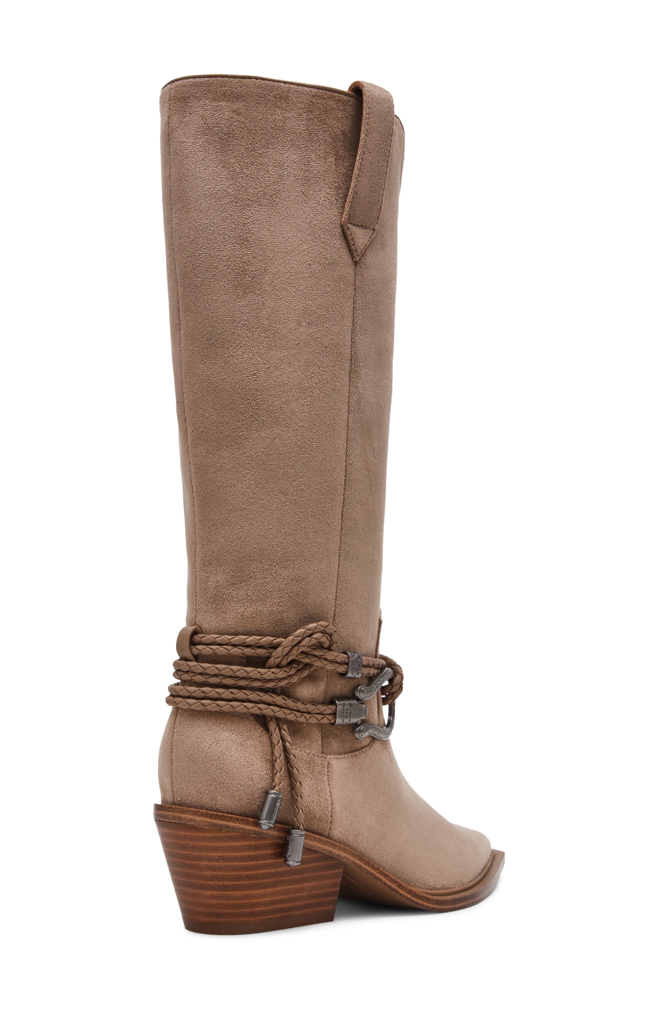 Gennie Knee High Boot, Alternate, color, STONE