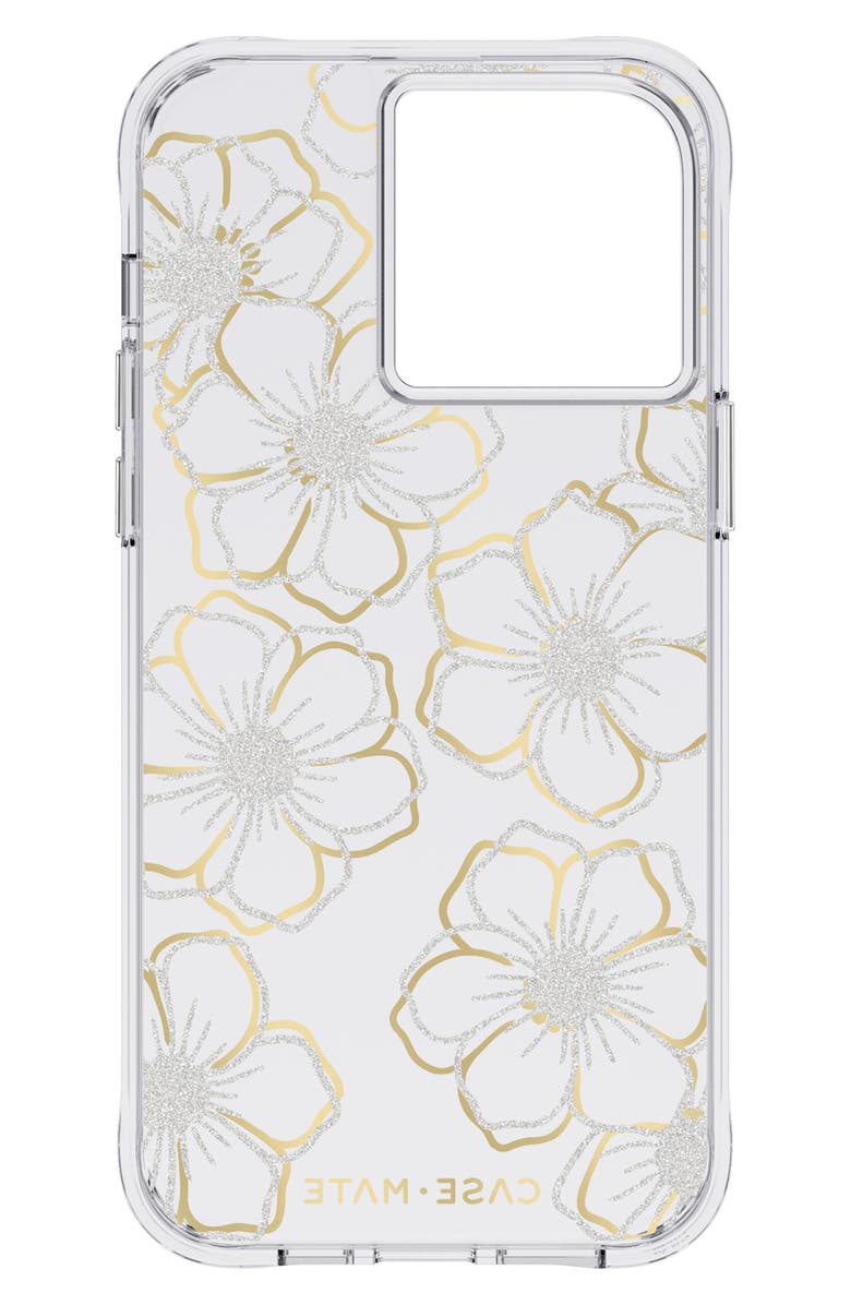 Case-Mate<sup>®</sup> Floral Gems 14 Pro Max iPhone Case, Alternate, color, 