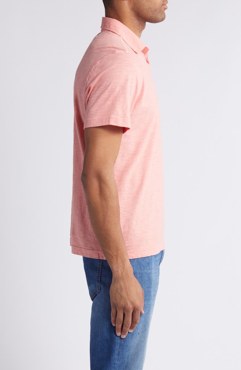 Tommy Bahama Beach Fade Cotton Slub Jersey Polo, Alternate, color, Shellrossa
