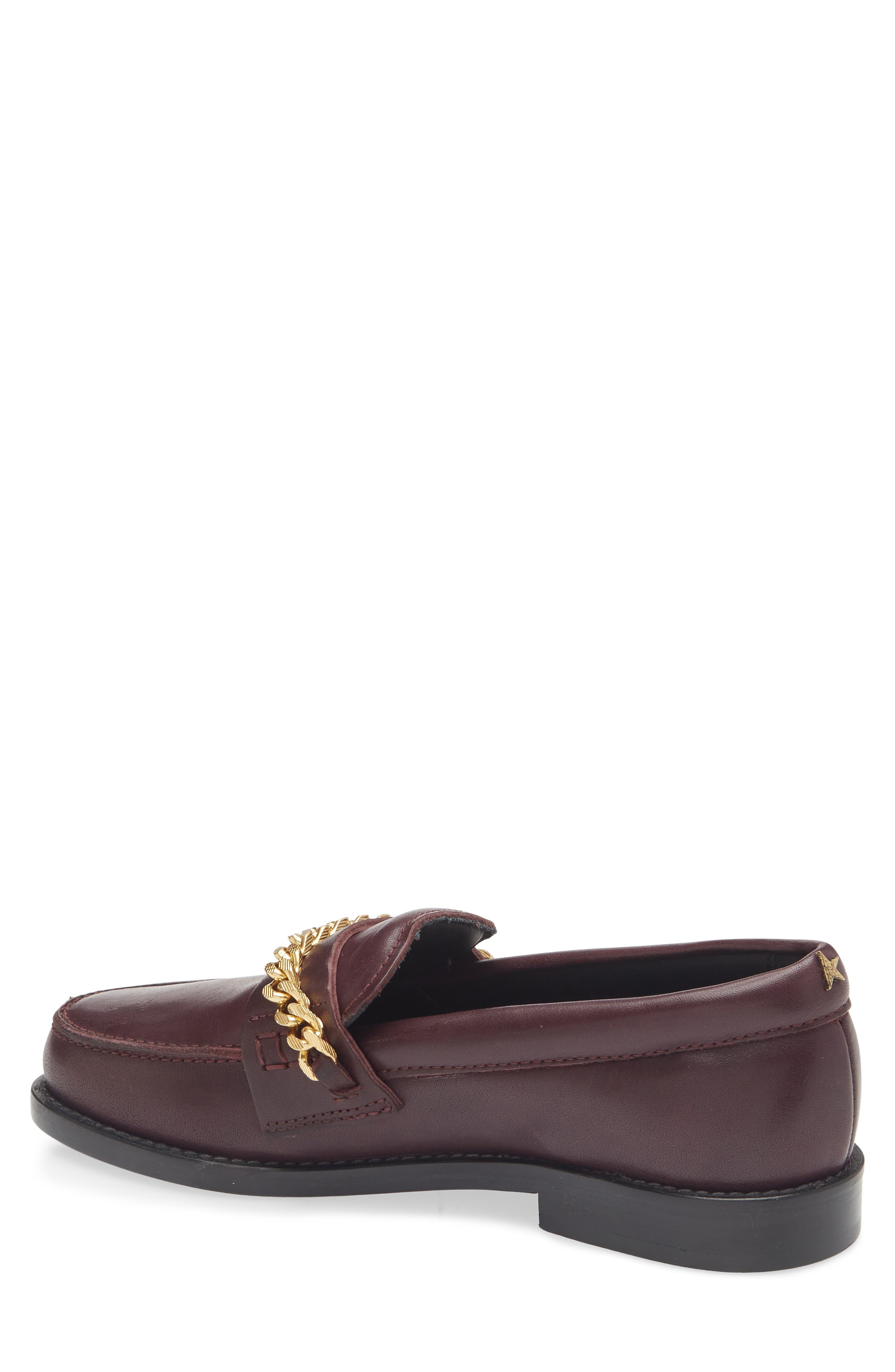 Golden Goose Jerry Chain Loafer, Alternate, color, Bordeaux