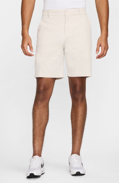 Nike Golf Dri-FIT 8-Inch Water Repellent Chino Golf Shorts in Light Orewood Brown 
