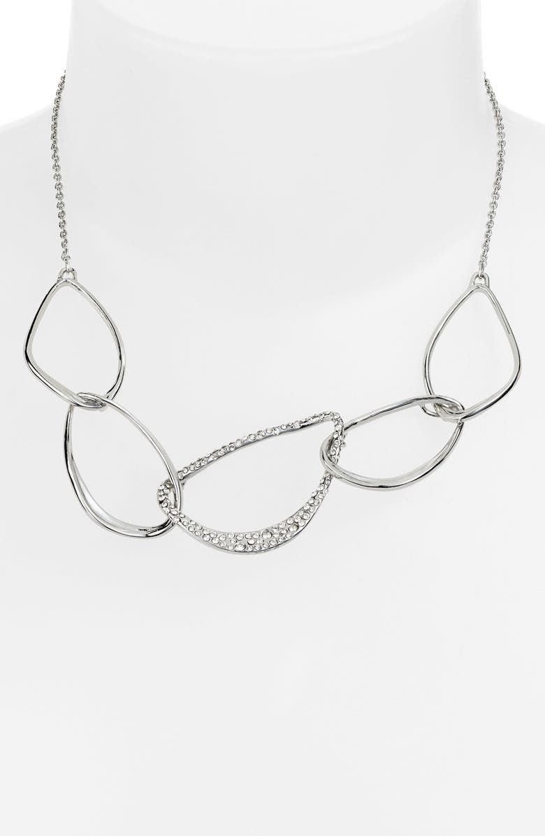 Alexis Bittar 'Miss Havisham' Link Bib Necklace, Alternate, color, 