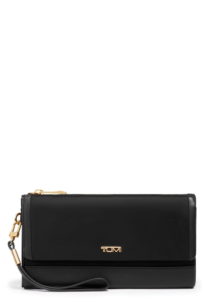 Travel Wallet, Main, color, BLACK/ GOLD