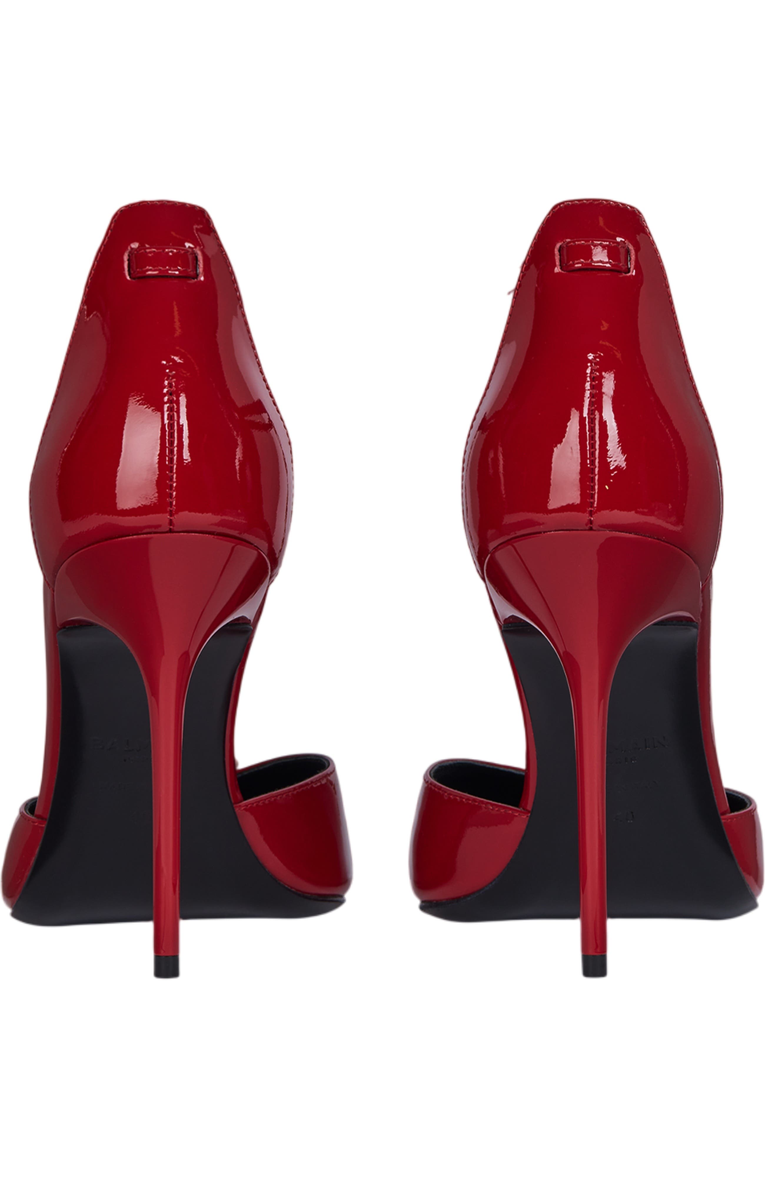 Balmain Sync Patent Leather Stilettos With Pointed Toe (Women) | Nordstrom
