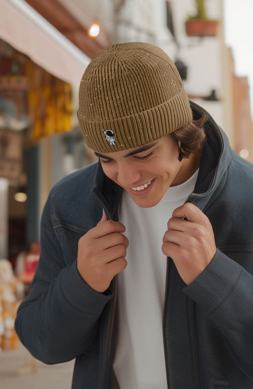 Dalix Astronaut Watch Cap In Tan