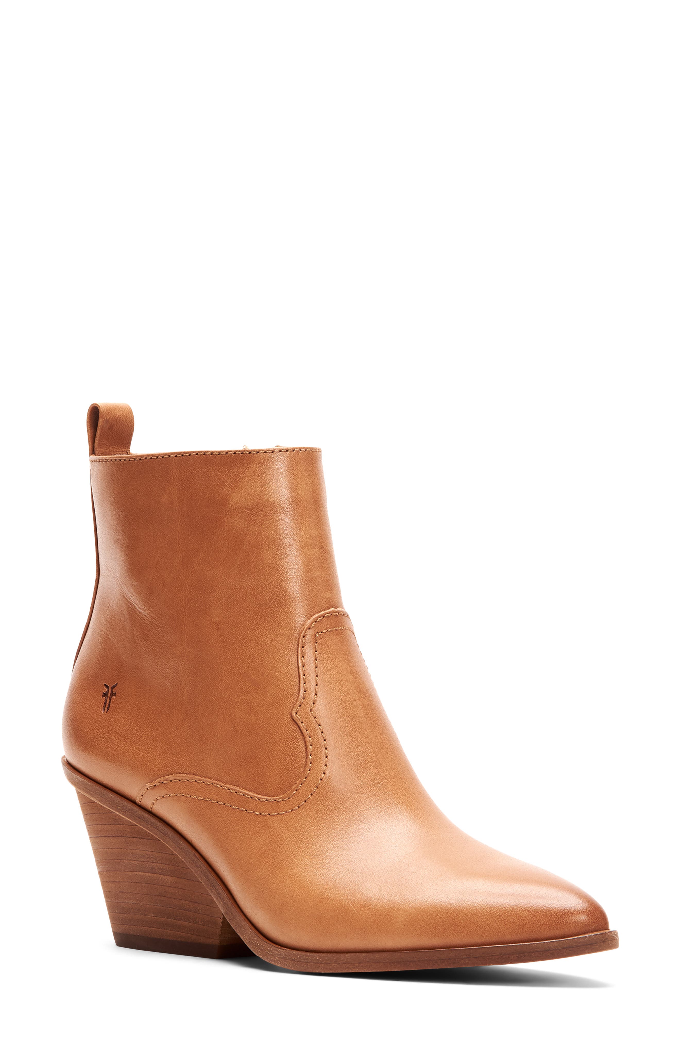 Frye Amado Demi Wedge Bootie, Main, color, 
