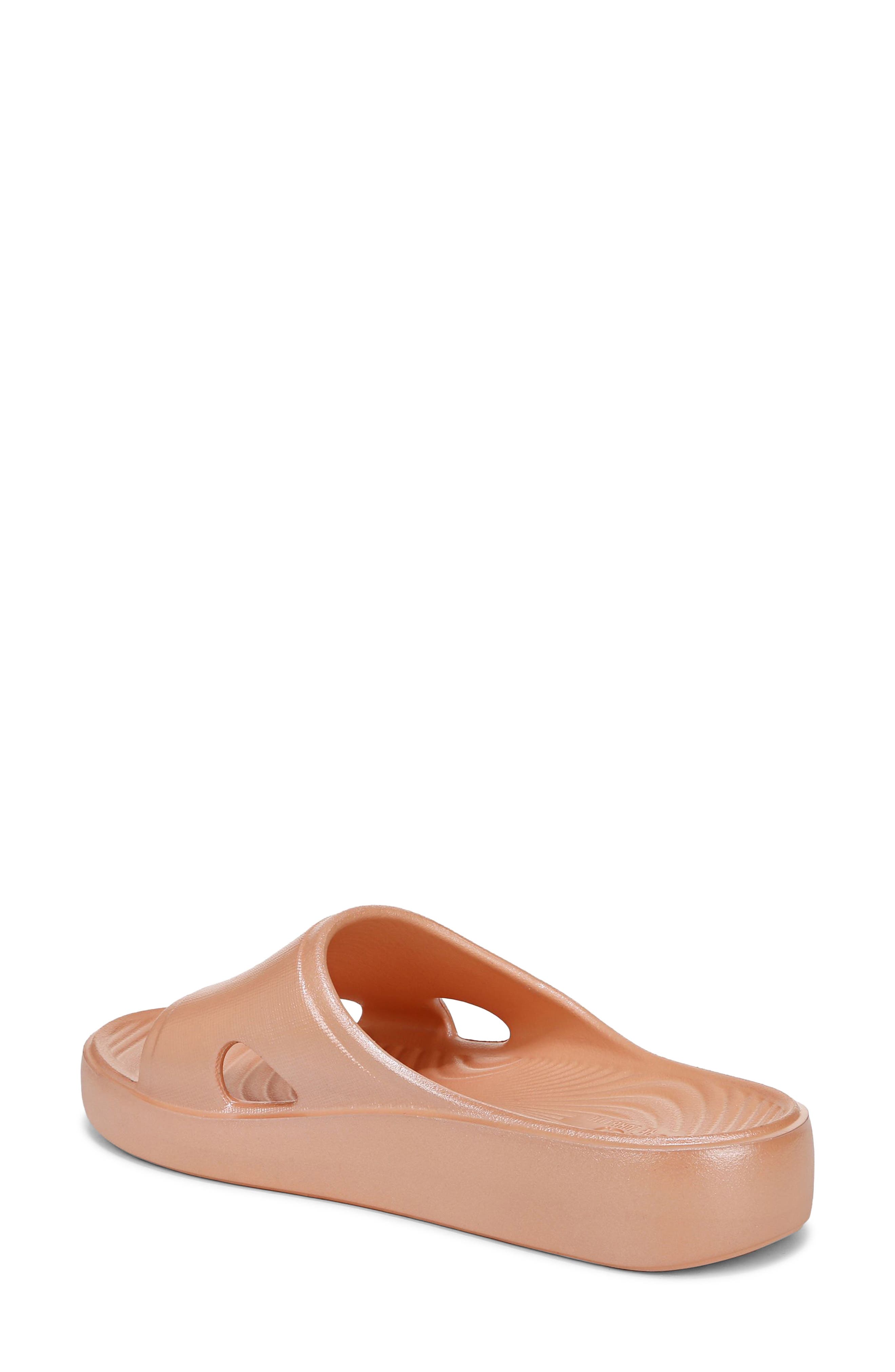 Soothe Slide Sandal, Alternate, color, ORANGE PEARL