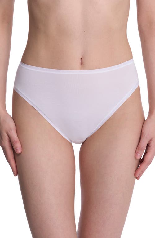 Natori Bliss Bare Cotton High Cut Briefs