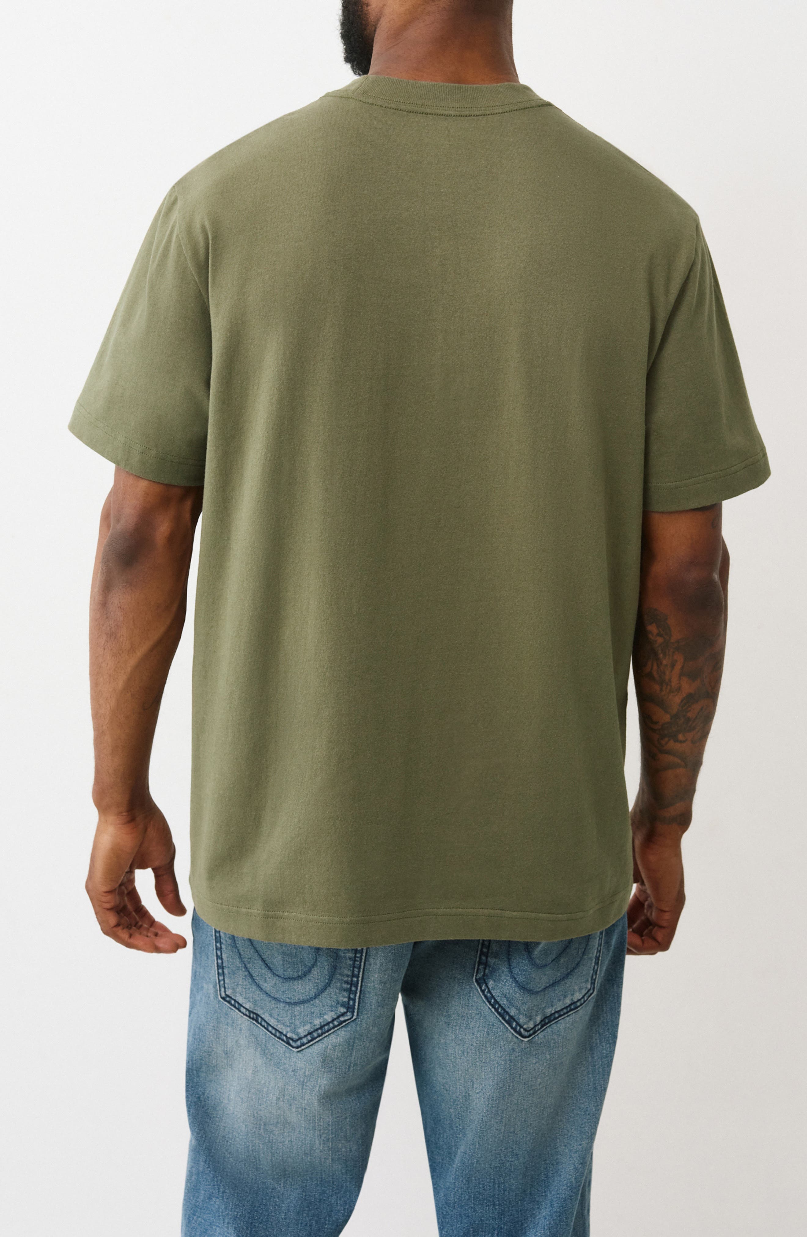 Heavy Logo Cotton T-Shirt - image 4