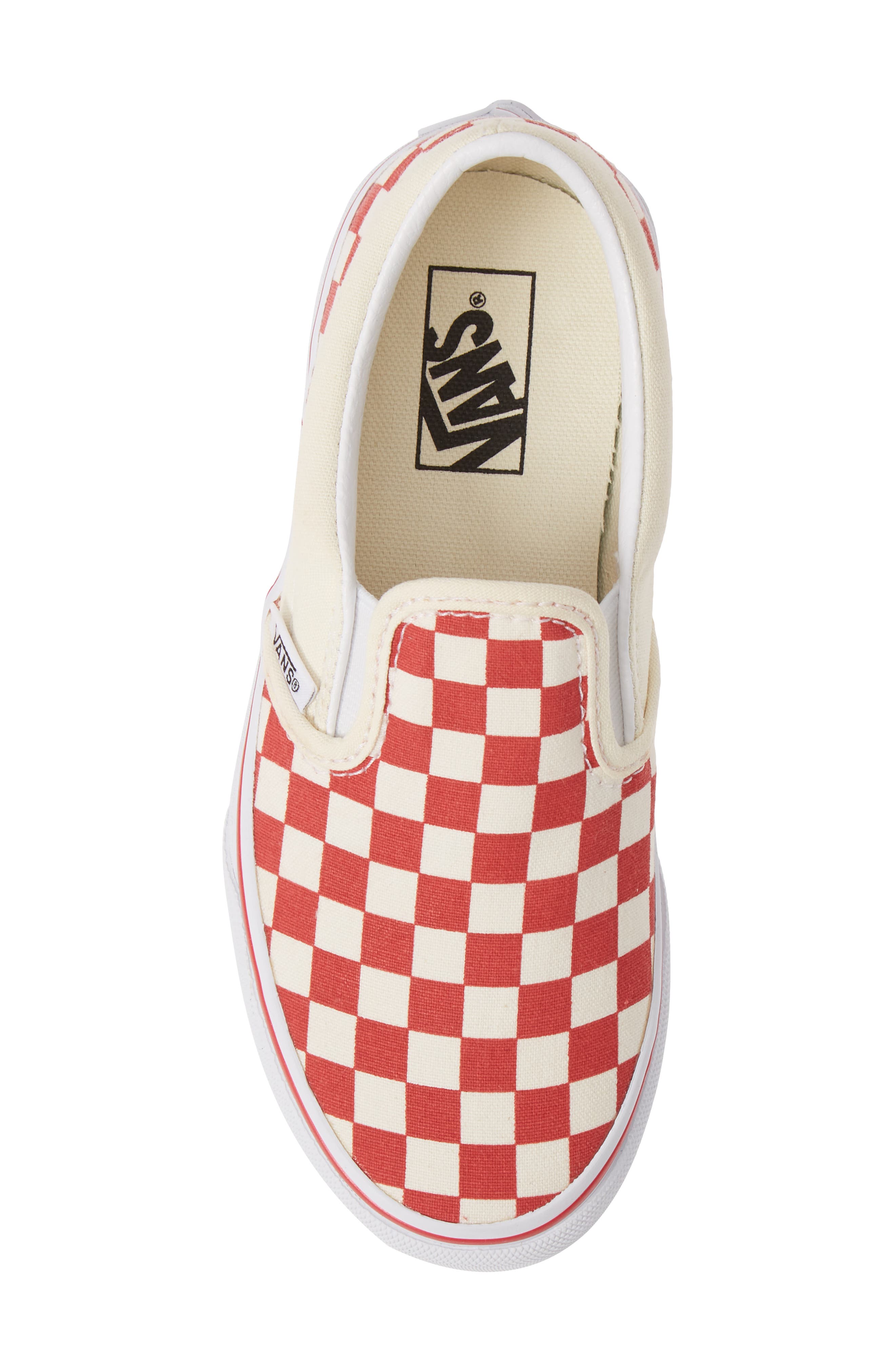 Vans Classic Checkerboard Slip-On Sneaker, Alternate, color, 