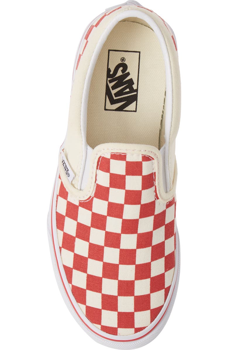 Vans Classic Checkerboard Slip-On Sneaker, Alternate, color,