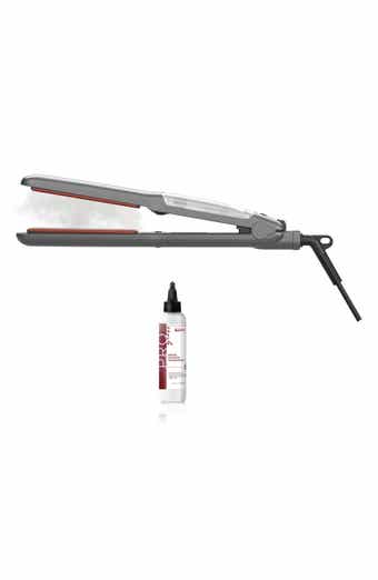 CORTEX BEAUTY PROSteamer 1 1/4-Inch Thermolon Plated Argan Infusion Vapor Flat Iron Set