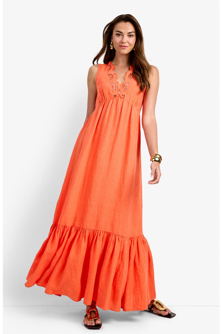 Lobster Dress, Main, color, Calypso Coral