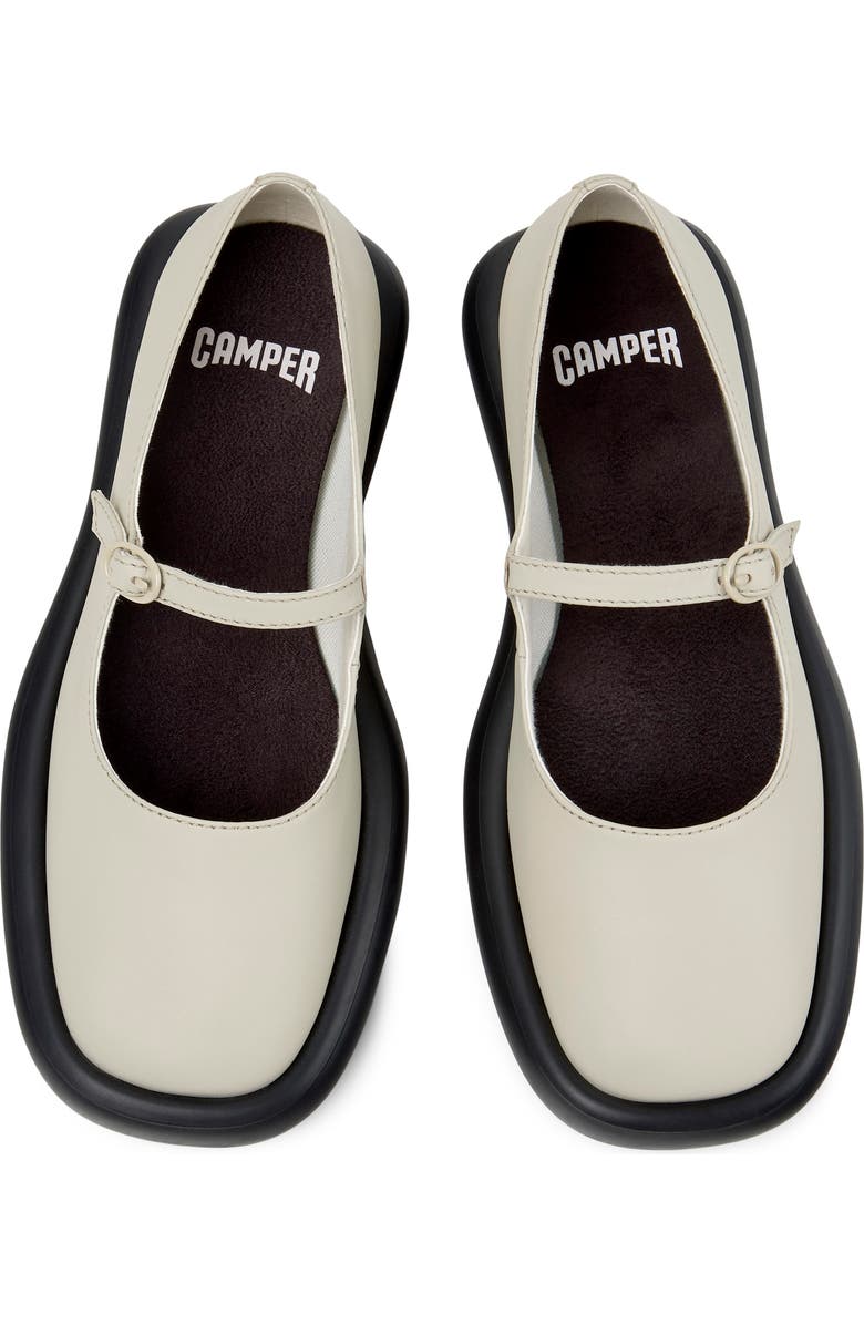 Camper Onda Mary Jane Flat, Alternate, color, Light Pastel Grey