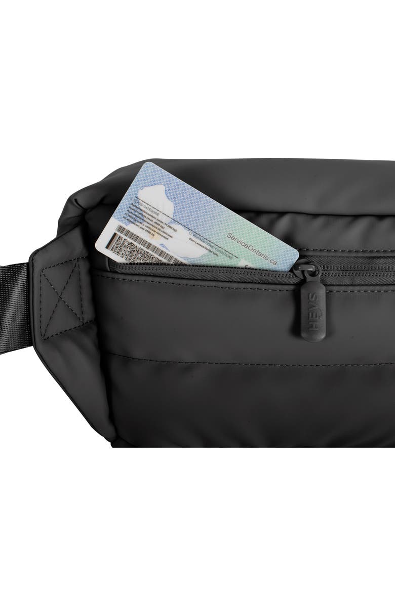 Heys The Puffer Waist Bag, Alternate, color, Black
