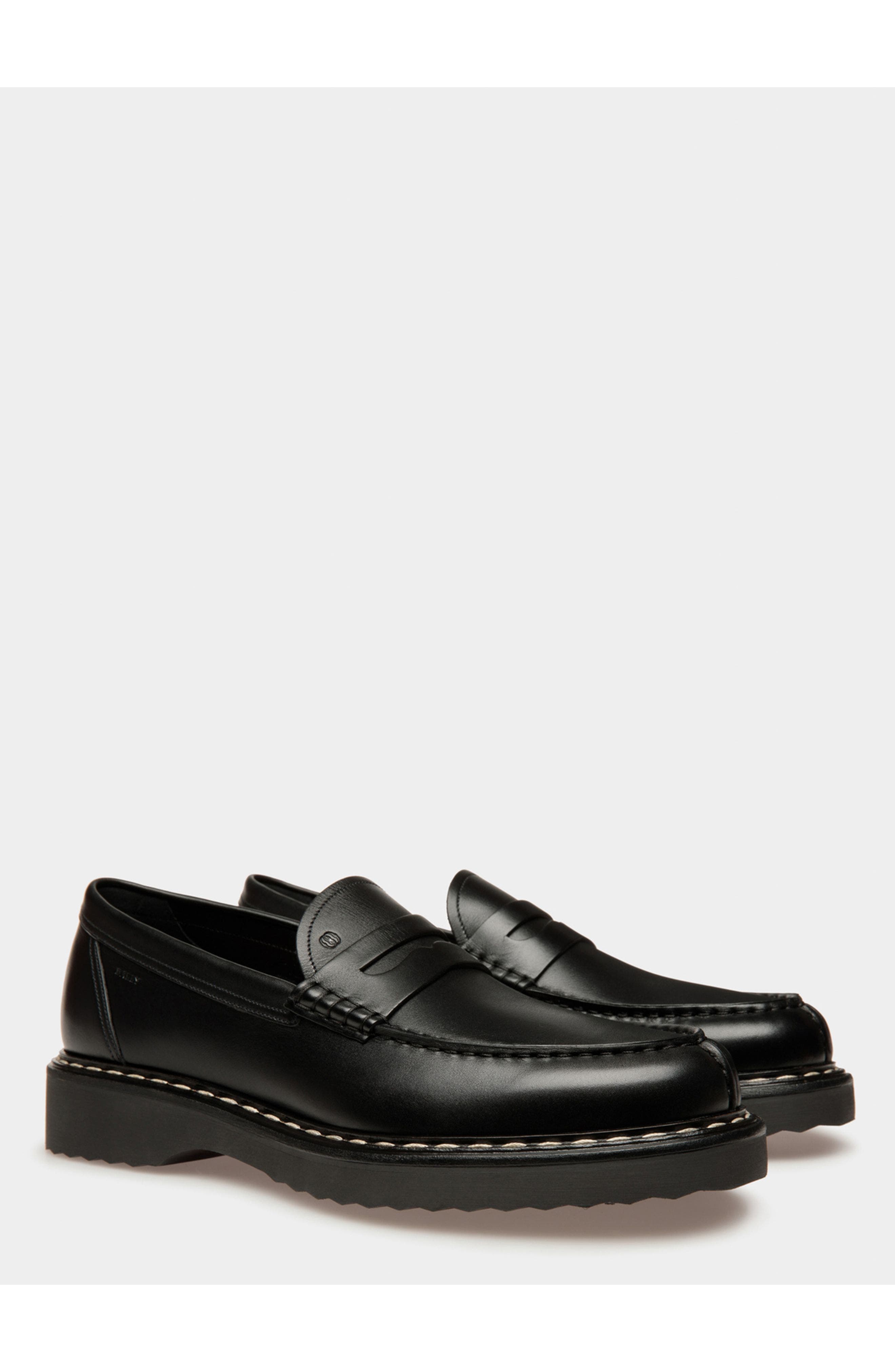 Bally Neasden Loafers, Alternate, color, Black