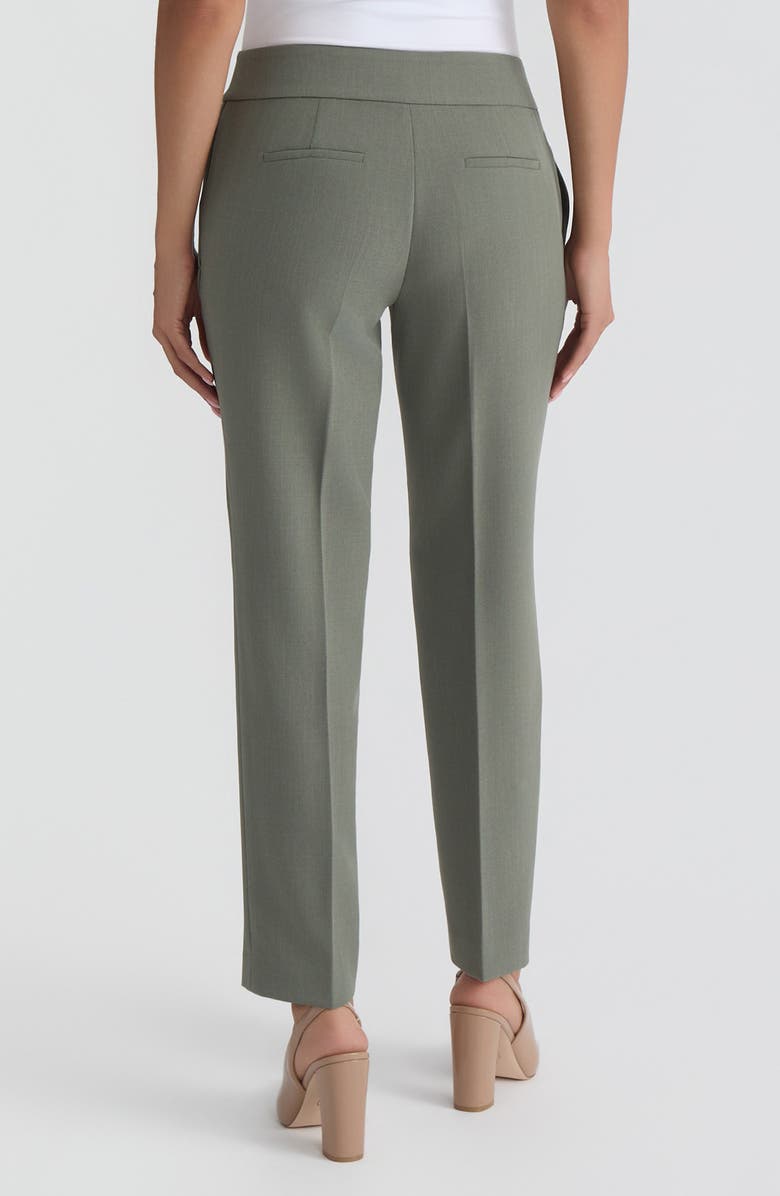 KASPER Ava Stretch Crepe Straight Leg Pants, Alternate, color, Dark Sea Stone