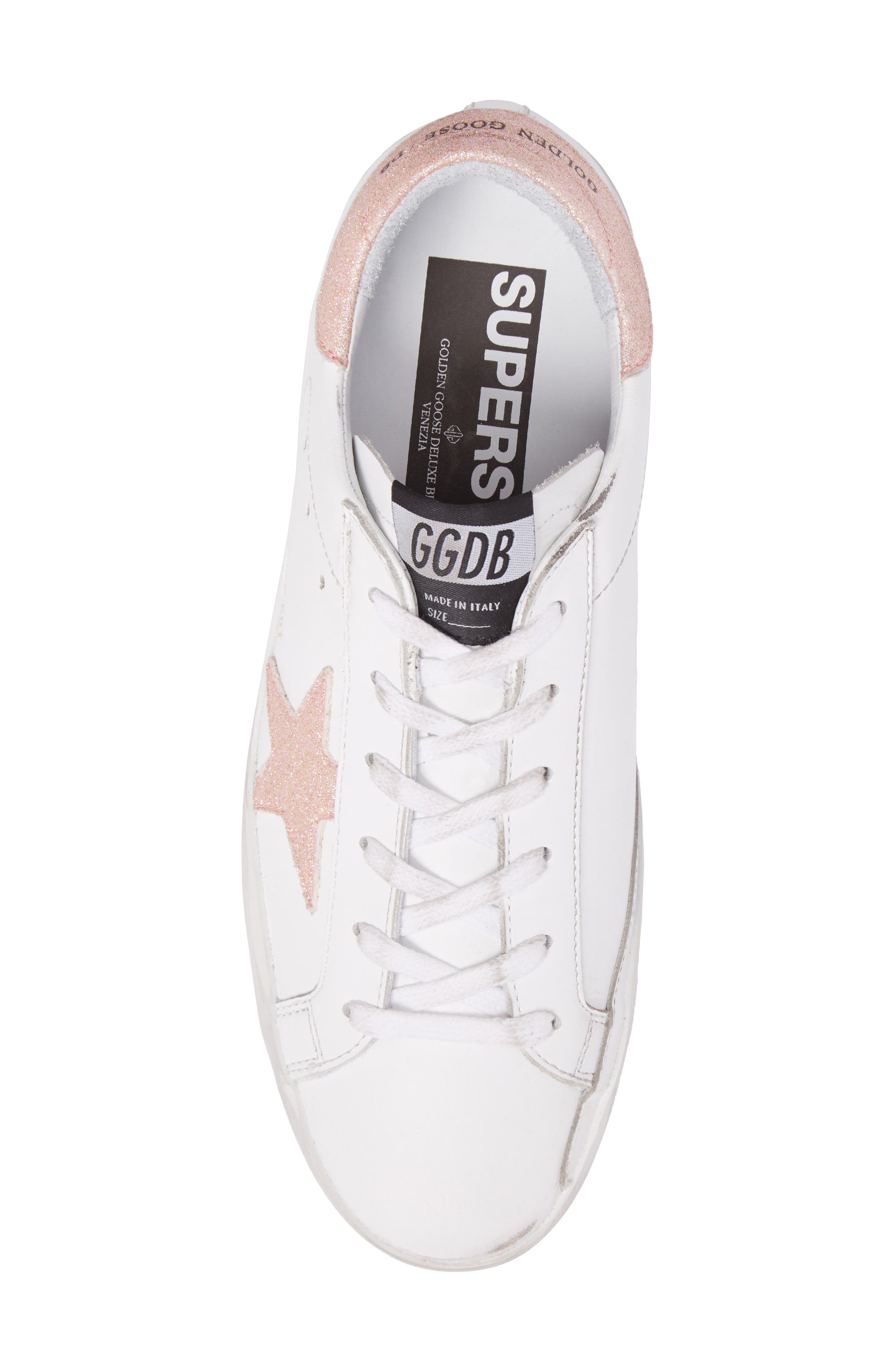 Golden Goose Superstar Low Top Sneaker, Alternate, color, 