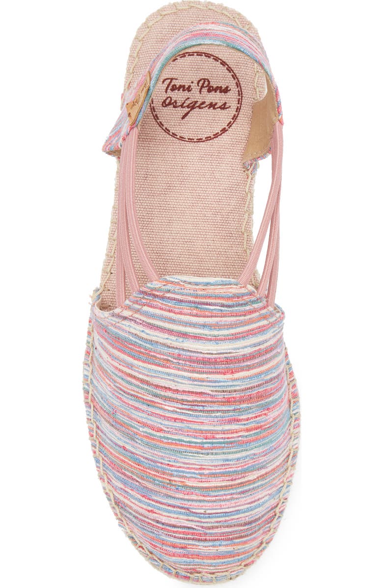 Toni Pons Noa Espadrille Flat, Alternate, color, Pink