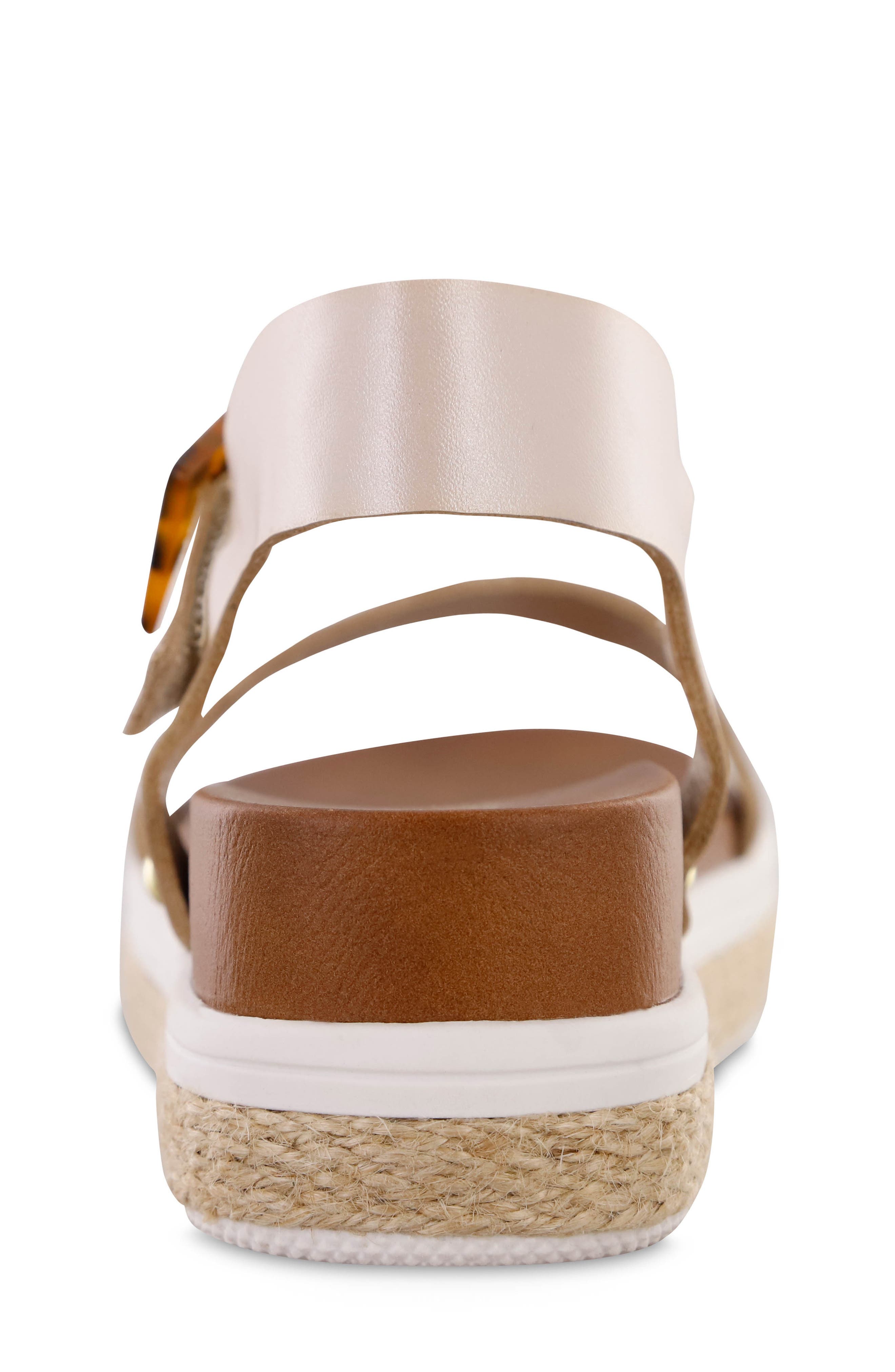 Kids' Jenise Platform Sandal, Alternate, color, CHAMPAGNE