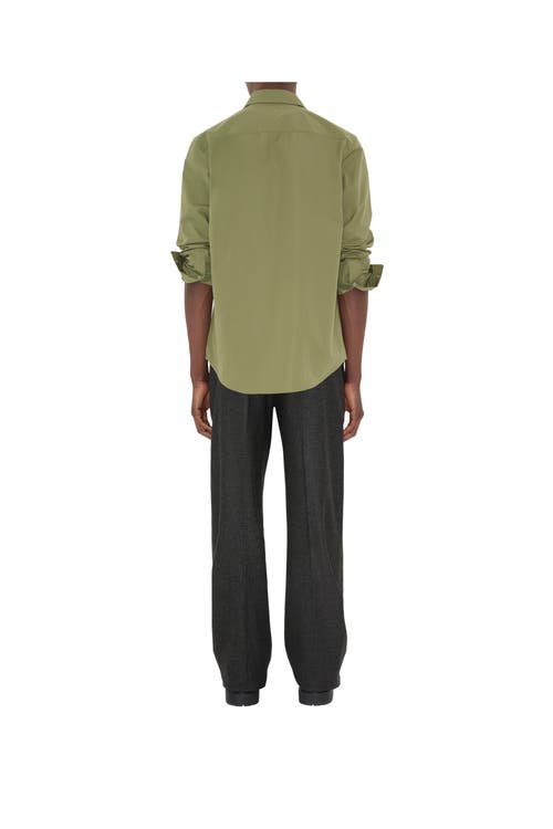 Burberry Cotton Poplin Slim Shirt
