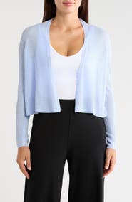 Eileen Fisher Organic Linen & Organic Cotton Cardigan