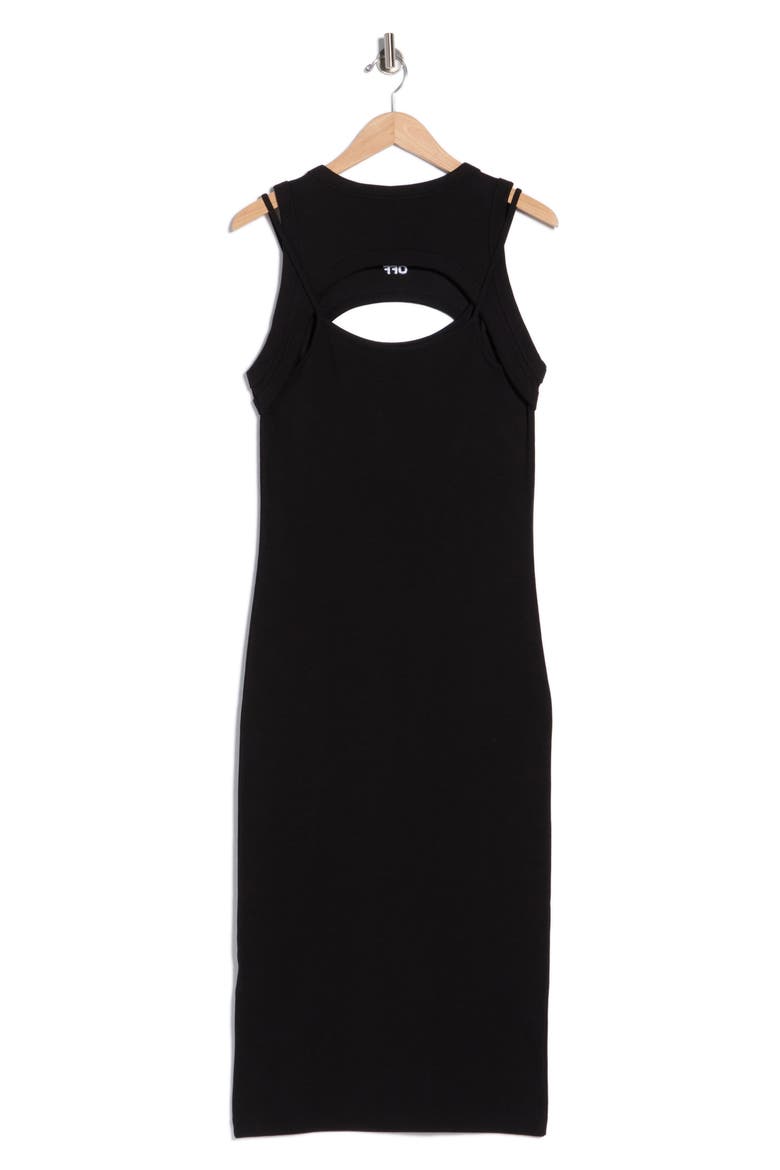Cutout Dress, Alternate, color, BLACK NIGHT